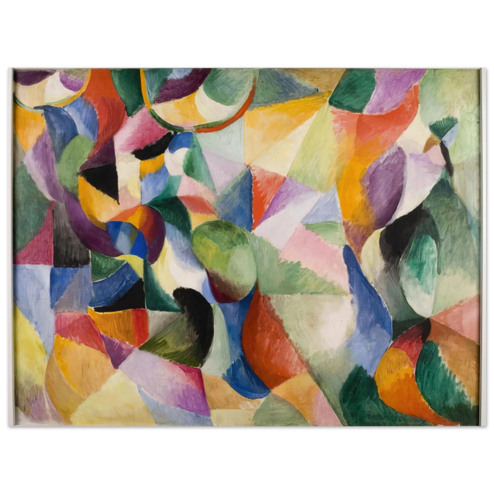 Sonia Delaunay - SIMULTANEOUS COLORS 75x100 cm / 30x40inches Fine Art Poster