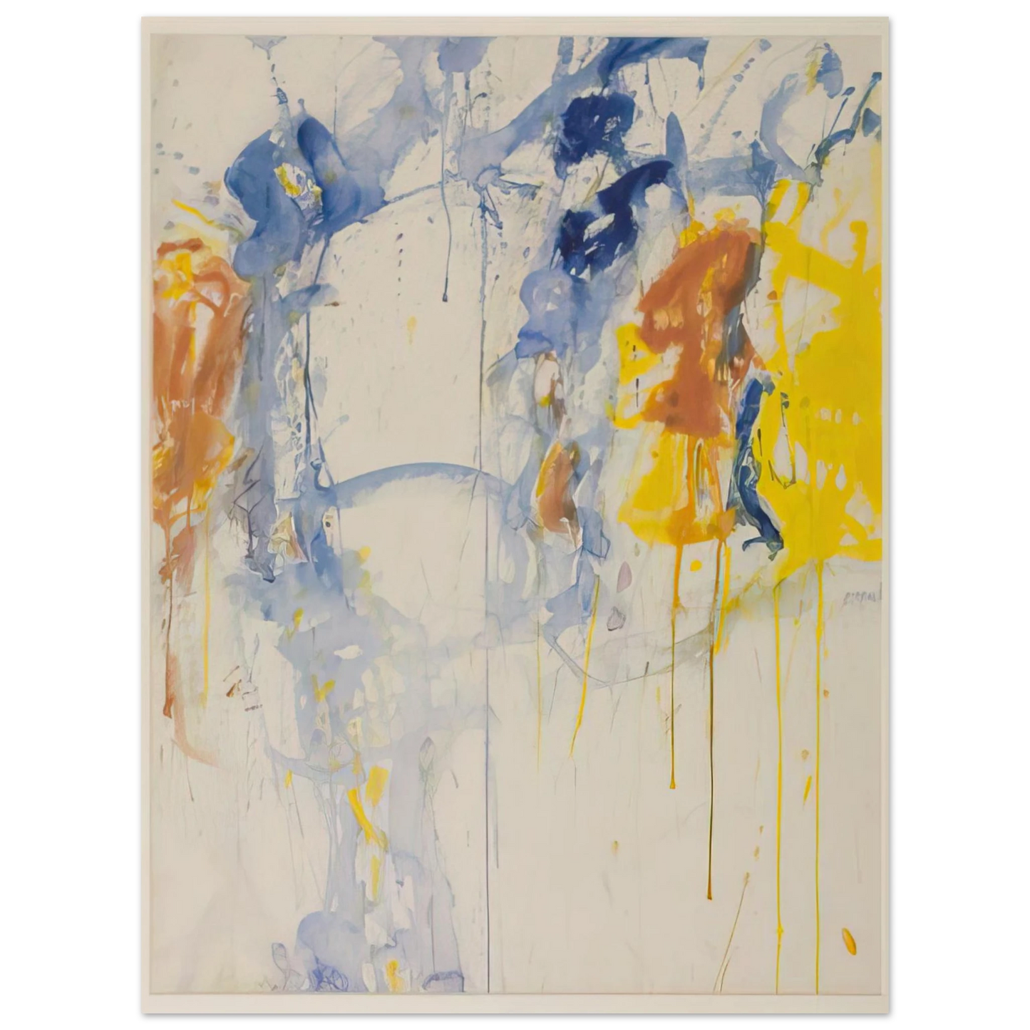 Sam Francis - Painting 75x100 cm / 30x40inches Fine Art Poster