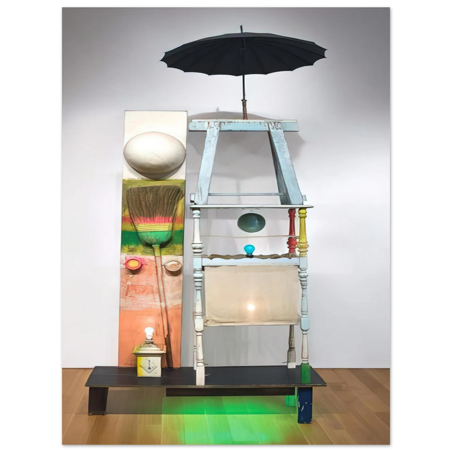 Robert Rauschenberg - THE TOWER 1957 75x100 cm / 30x40inches Fine Art Poster
