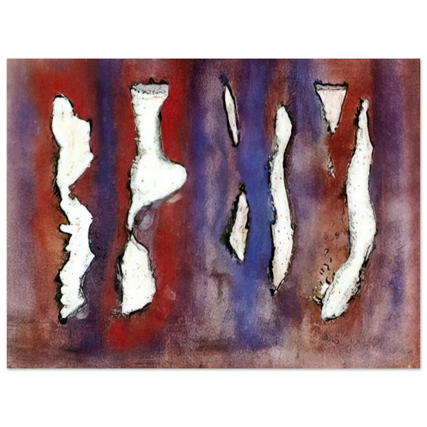 Wols - Untitled - Art Informel 75x100 cm / 30x40inches Fine Art Poster