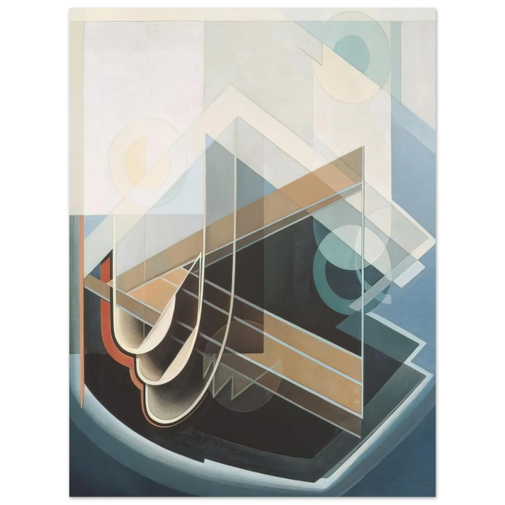 Lawren Harris - Abstract No. 7 - 1939 75x100 cm / 30x40inches Fine Art Poster