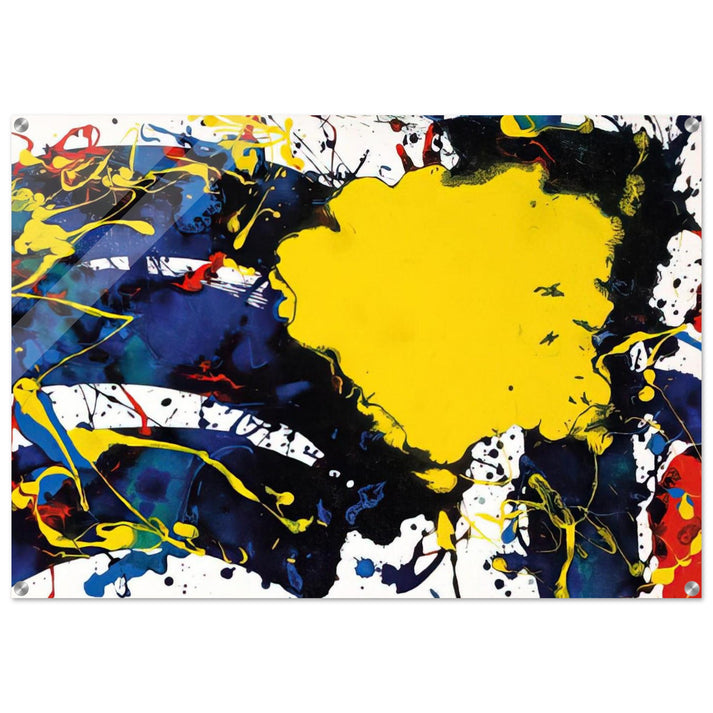 Untitled SFP94-135 SFF 1805 - Sam Francis Acrylic Print - 70x100 cm / 28x40″ inches