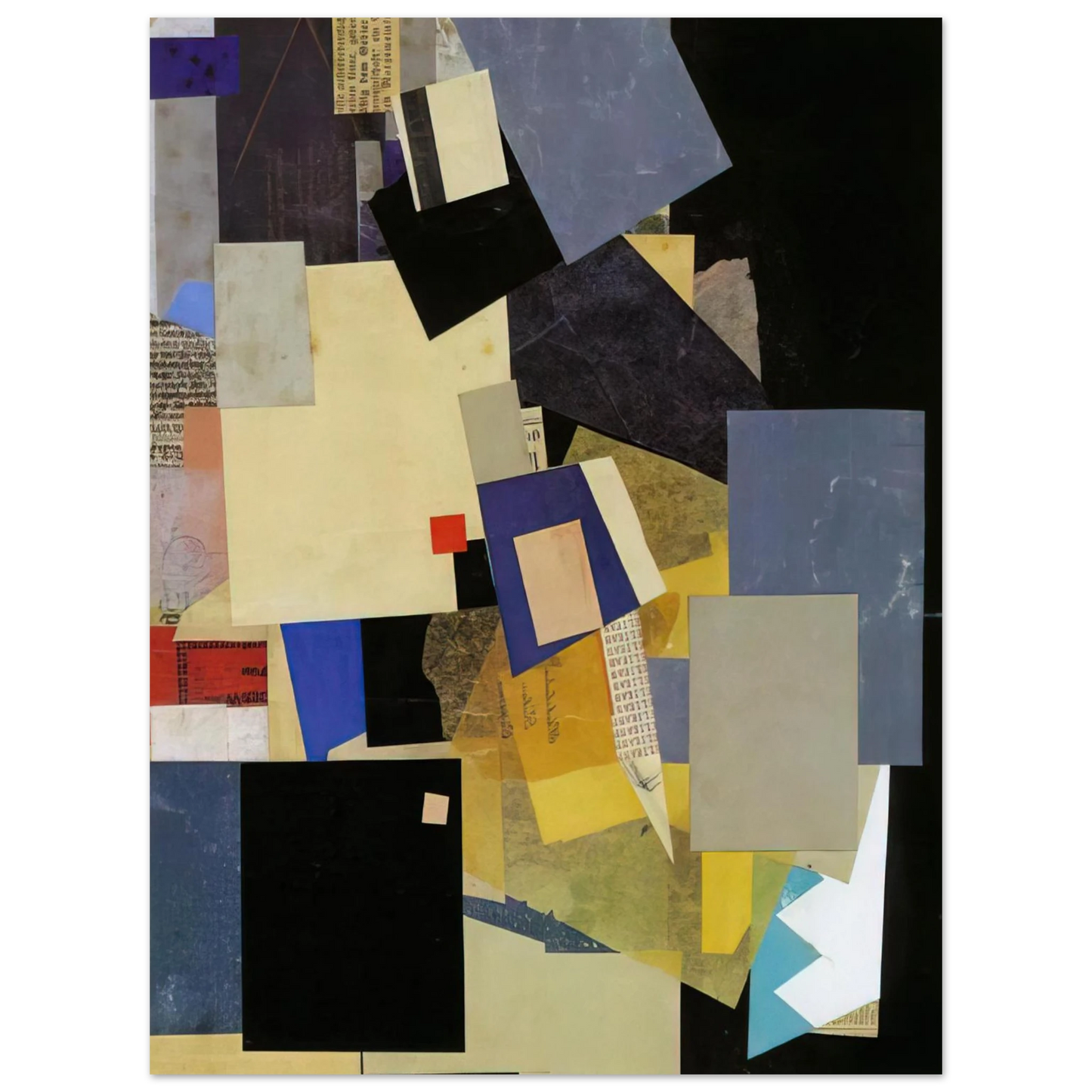 Kurt Schwitters - ELIKAN 1925 75x100 cm / 30x40inches Fine Art Poster