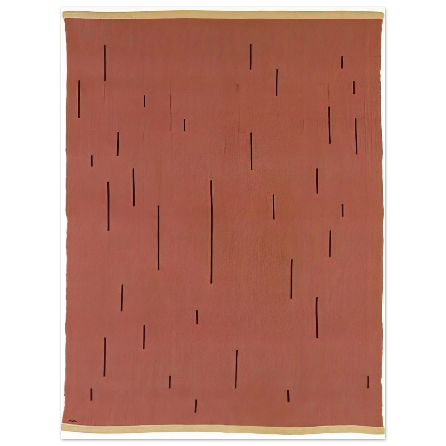 Anni Albers - WITH VERTICALS 1946 75x100 cm / 30x40inches Fine Art Poster