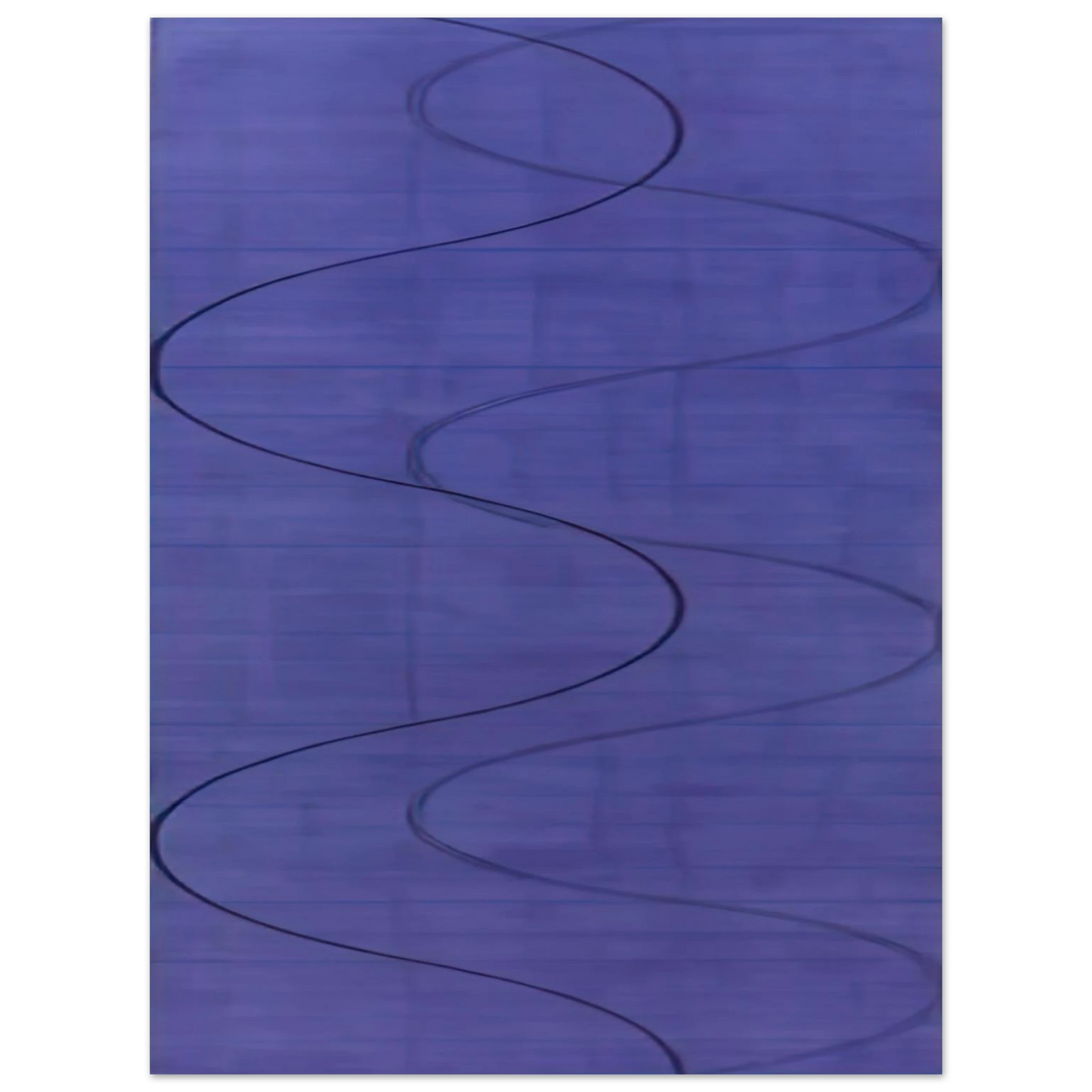 Robert Mangold - COLUMN PAINTING 9 2003 75x100 cm / 30x40inches Fine Art Poster