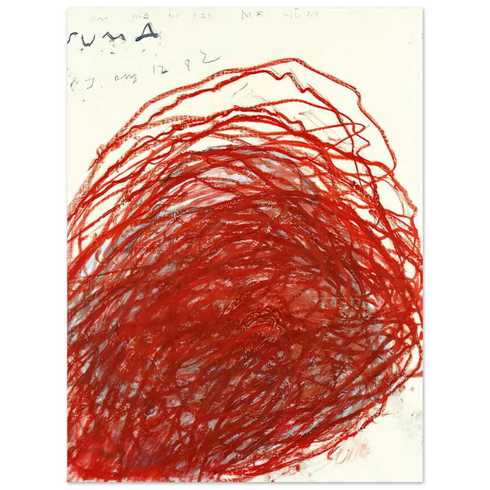 Cy Twombly - Suma 75x100 cm / 30x40inches Fine Art Poster