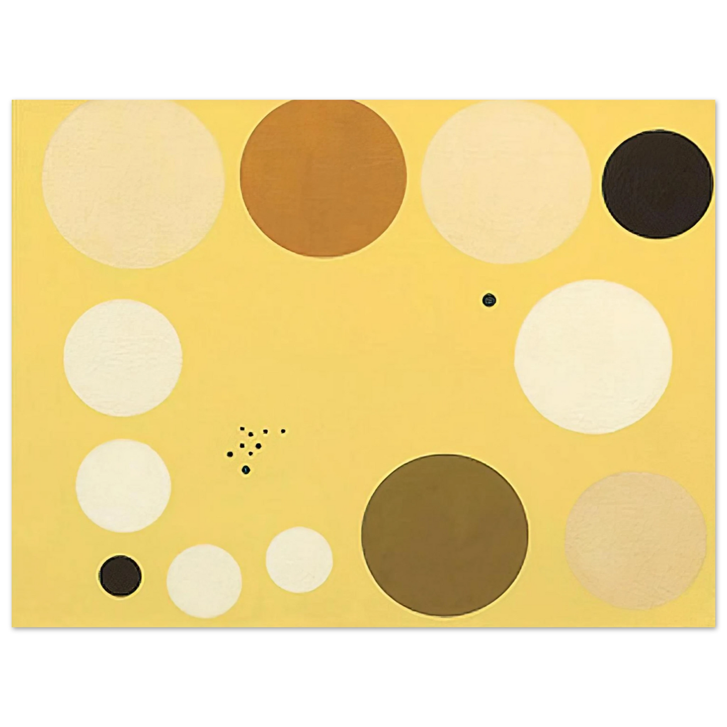 Lolo Soldevilla - Carta celeste en amarillo n° 1 - 1953 1 75x100 cm / 30x40inches Fine Art Poster