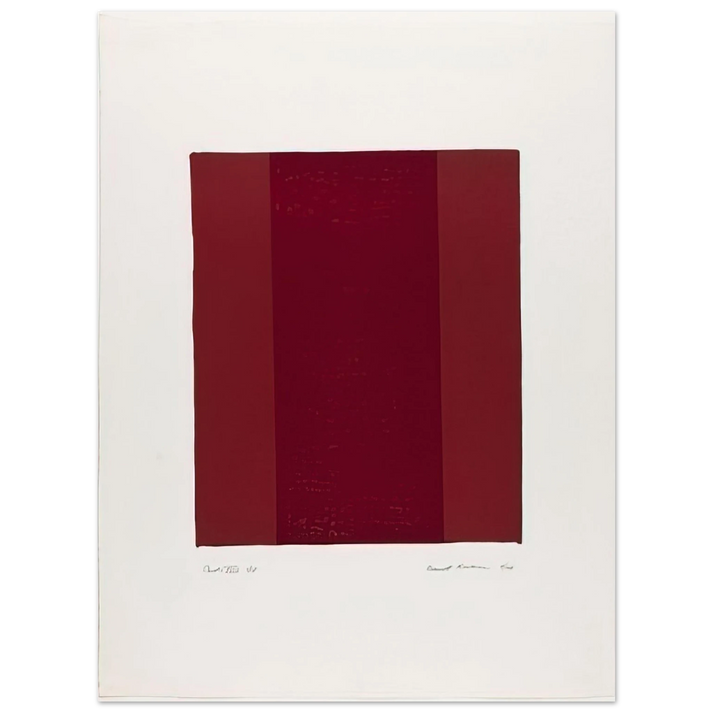 Barnett Newman - Canto XVIII 75x100 cm / 30x40inches Fine Art Poster