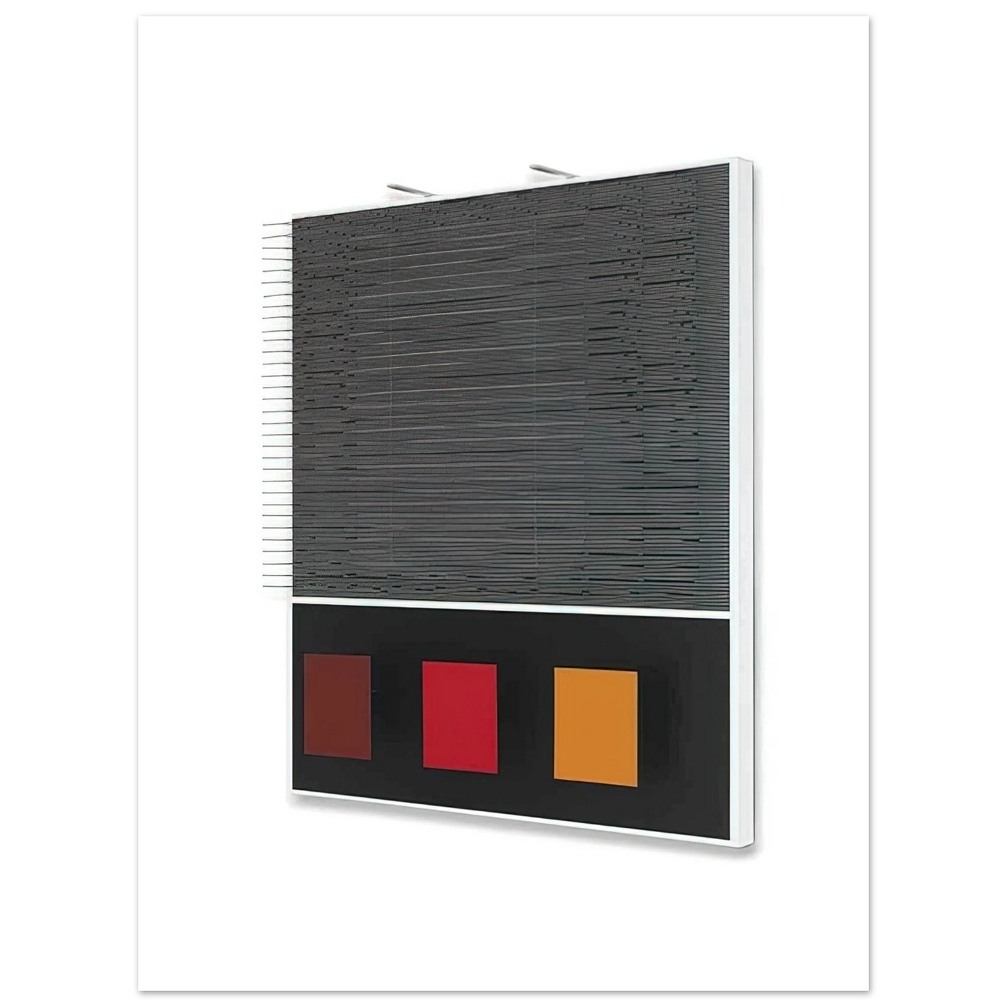 Jesus Rafael Soto - TES GRANDES Y PEQUENAS 1999 75x100 cm / 30x40inches Fine Art Poster