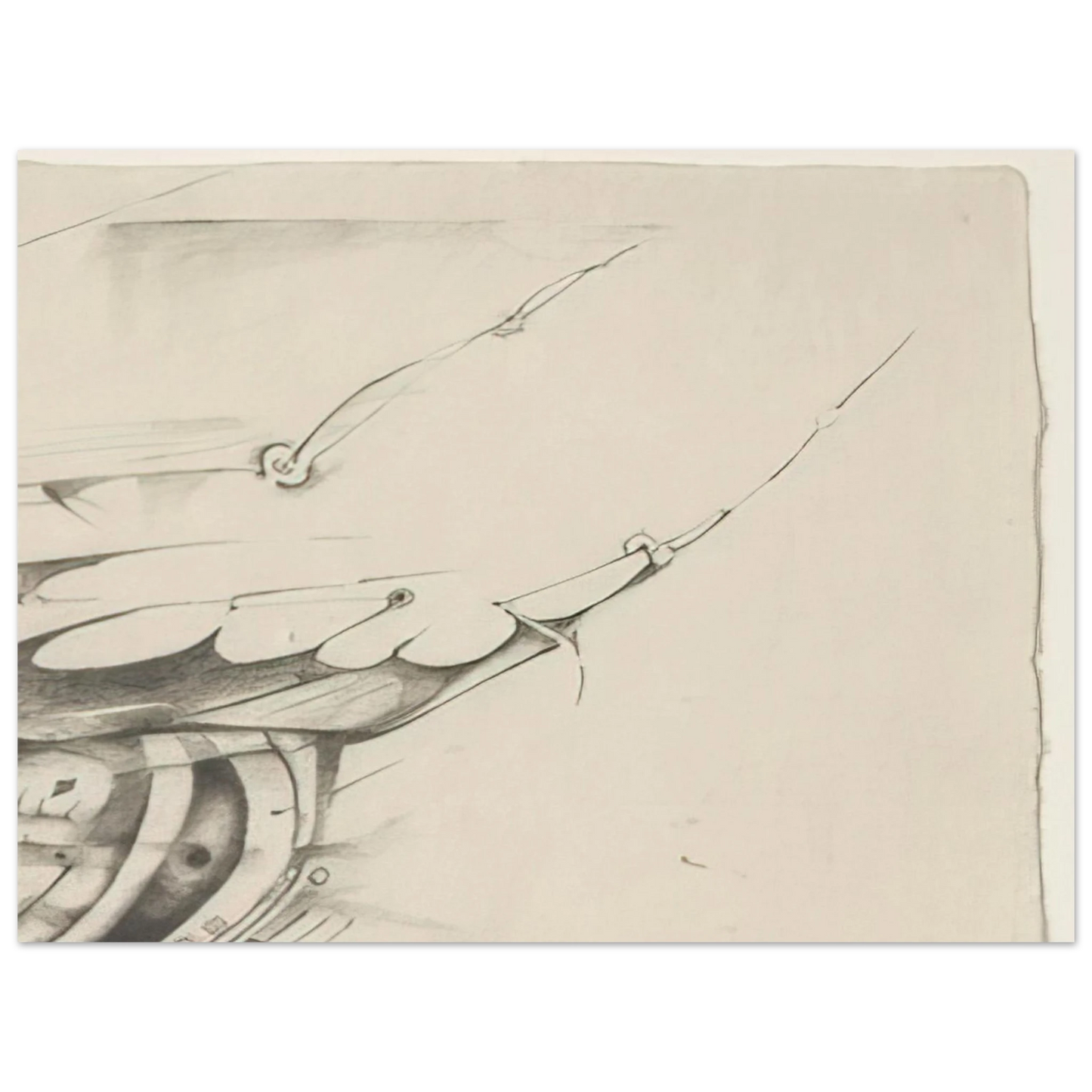 Lee Bontecou - UNTITLED 1998 1 75x100 cm / 30x40inches Fine Art Poster