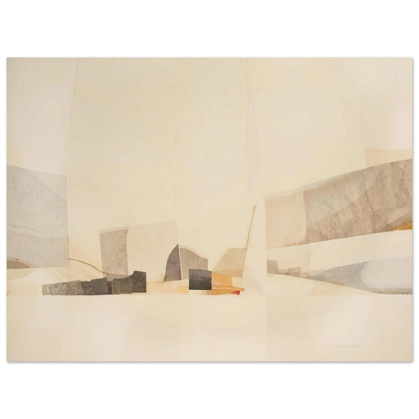 Kenzo Okada - Untitled - Abstract Expressionism 75x100 cm / 30x40inches Fine Art Poster
