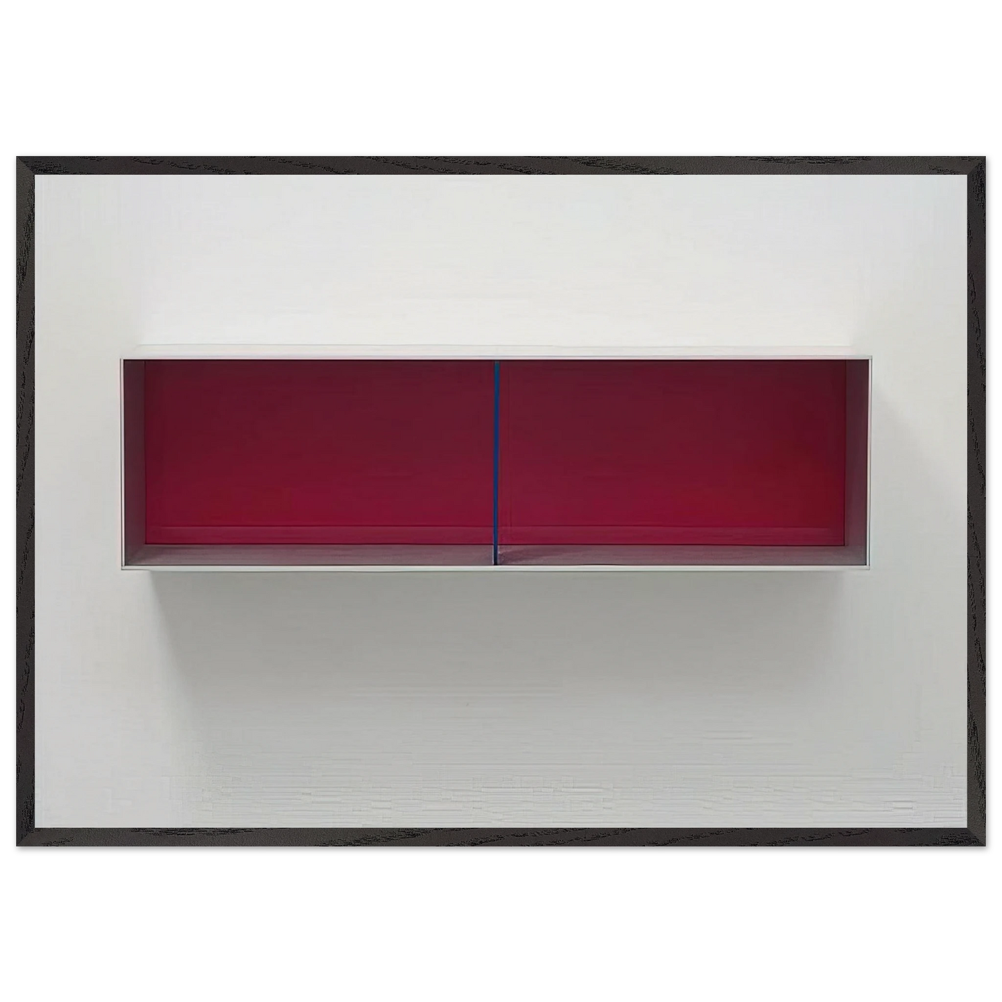 Untitled Menziken - 1991 - Donald Judd 70x100 cm / 28x40 inches Framed Art Print – Black Wooden Frame