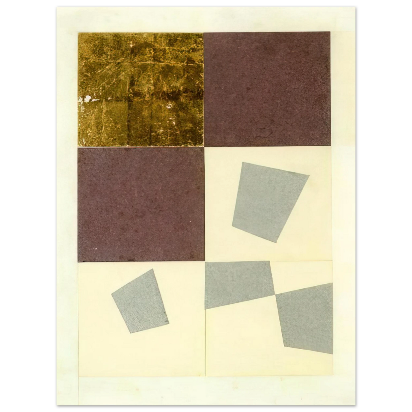 Jean Arp - Geometric Collage 75x100 cm / 30x40inches Fine Art Poster