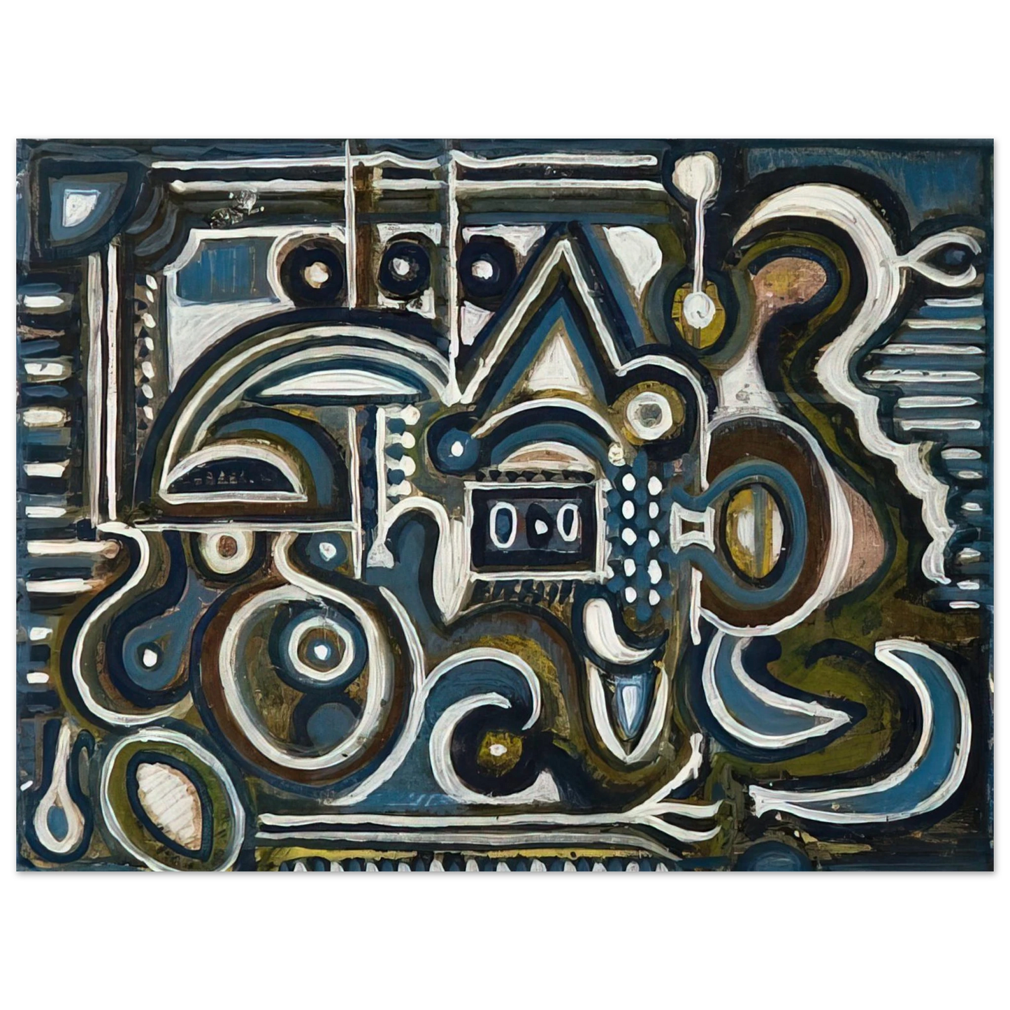Richard Pousette-Dart - Untitled - 1930 75x100 cm / 30x40inches Fine Art Poster