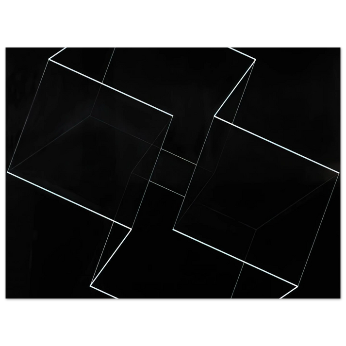 Josef Albers - STRUCTURAL CONSTELLATION ALPHA 1954 75x100 cm / 30x40inches Fine Art Poster