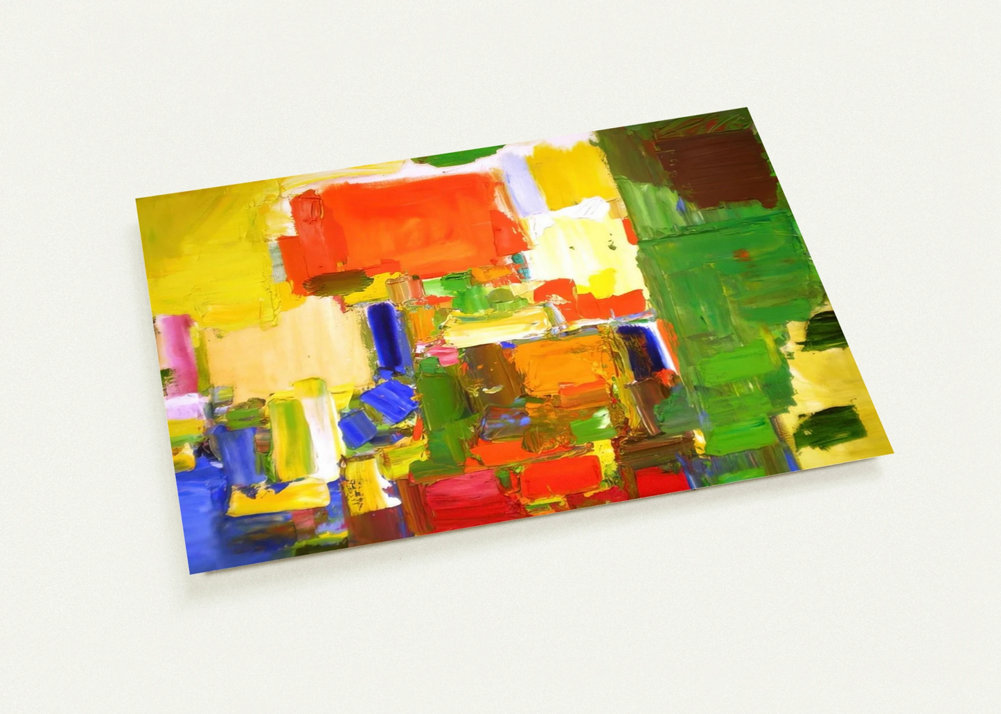 August Light By Hans Hofmann Pack of 10 Post Cards | Hans Hofmann Post Cards | A6 (10.5 x 14.8 cm) - 4.1 x 5.8 inches