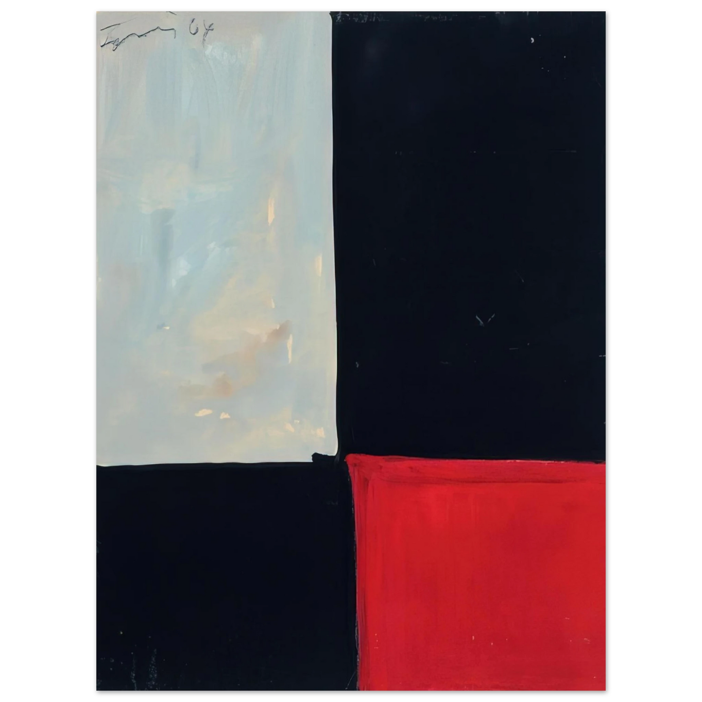 Gunther Forg - Untitled 04.B.0101 - 2004 75x100 cm / 30x40inches Fine Art Poster
