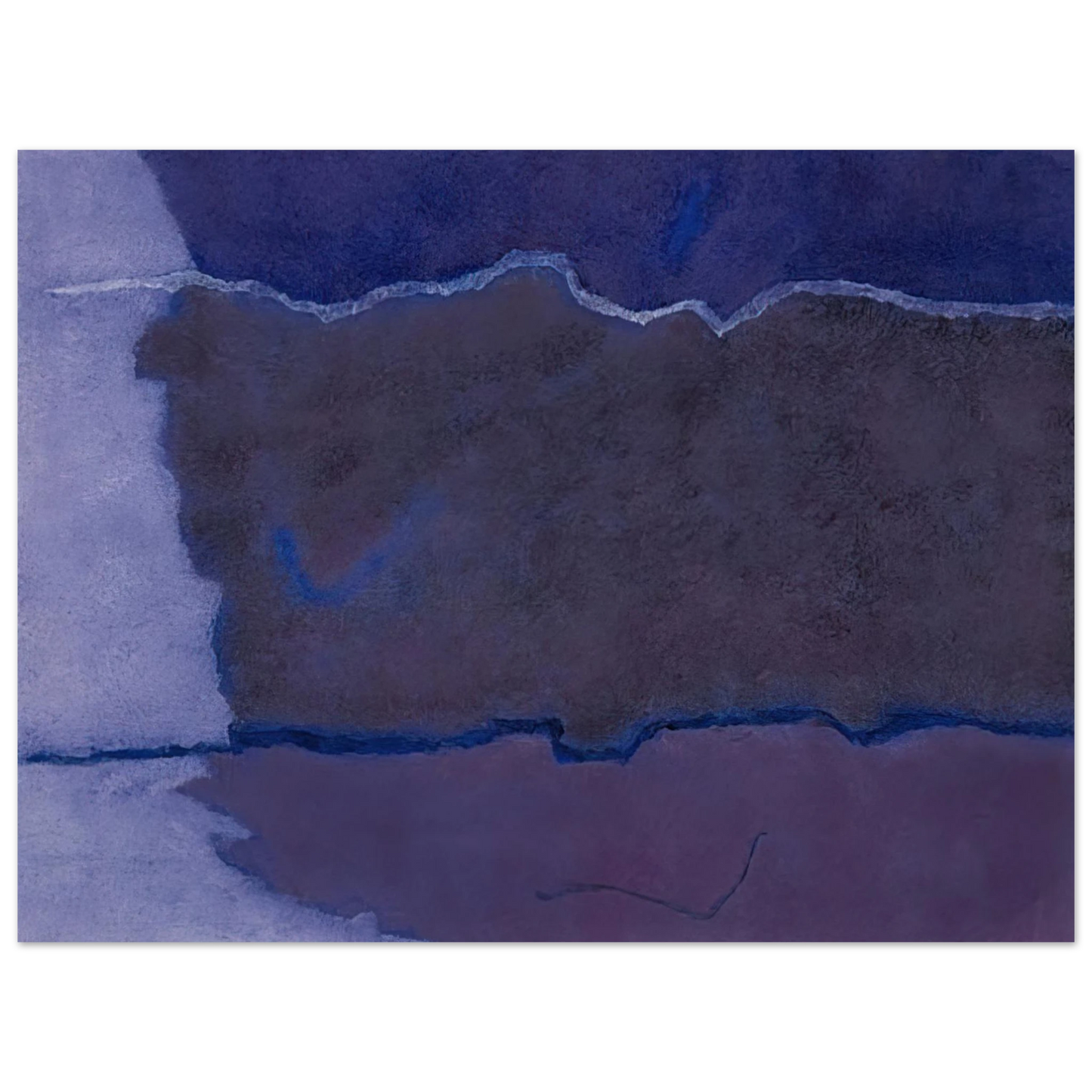 Theodoros Stamos - Infinity Field, Lefkada Series For C.D. Friedrich - 1981 75x100 cm / 30x40inches Fine Art Poster