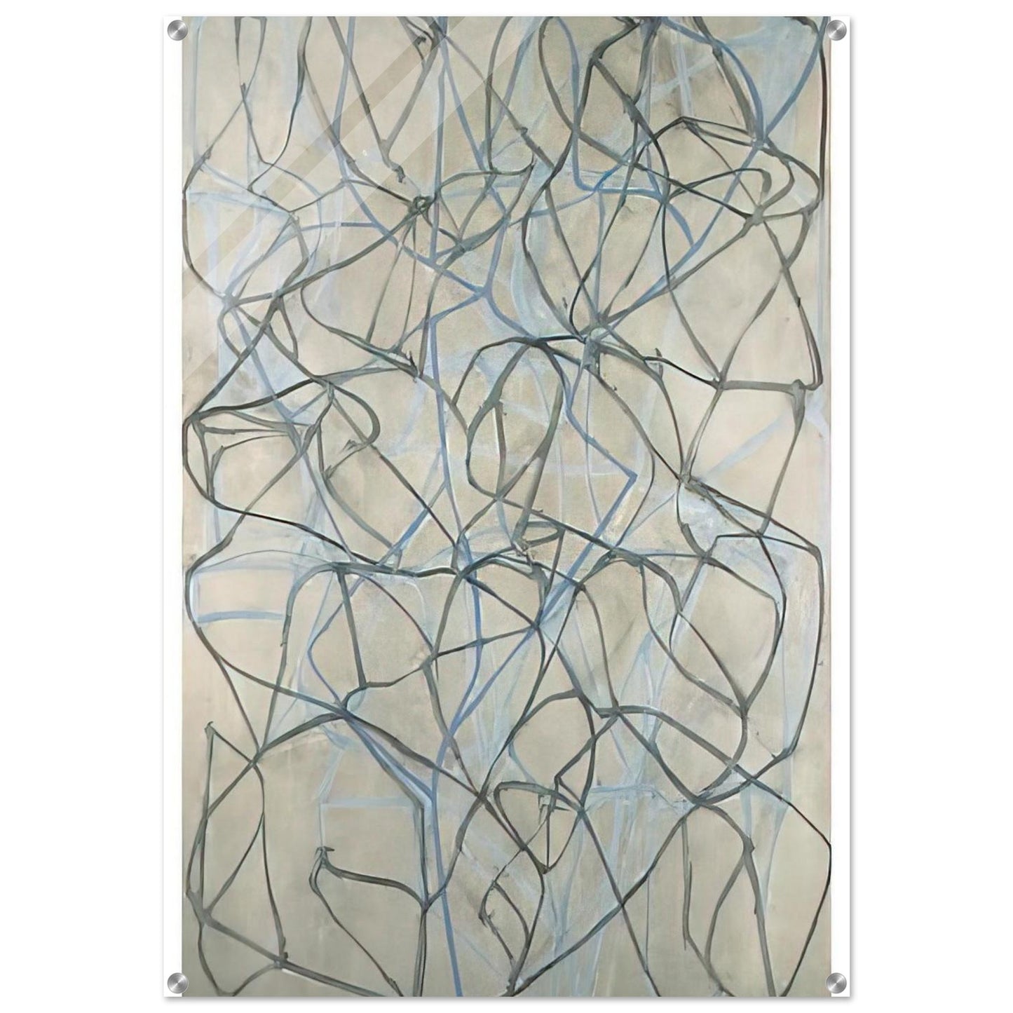 The Studio - 1990 - Brice Marden Acrylic Print - 70x100 cm / 28x40″ inches | Brice Marden Wall Art | Brice Marden Prints