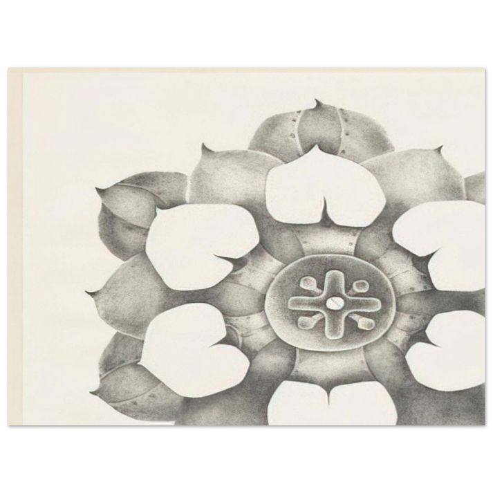 Lee Bontecou - TENTH STONE 1968 75x100 cm / 30x40inches Fine Art Poster
