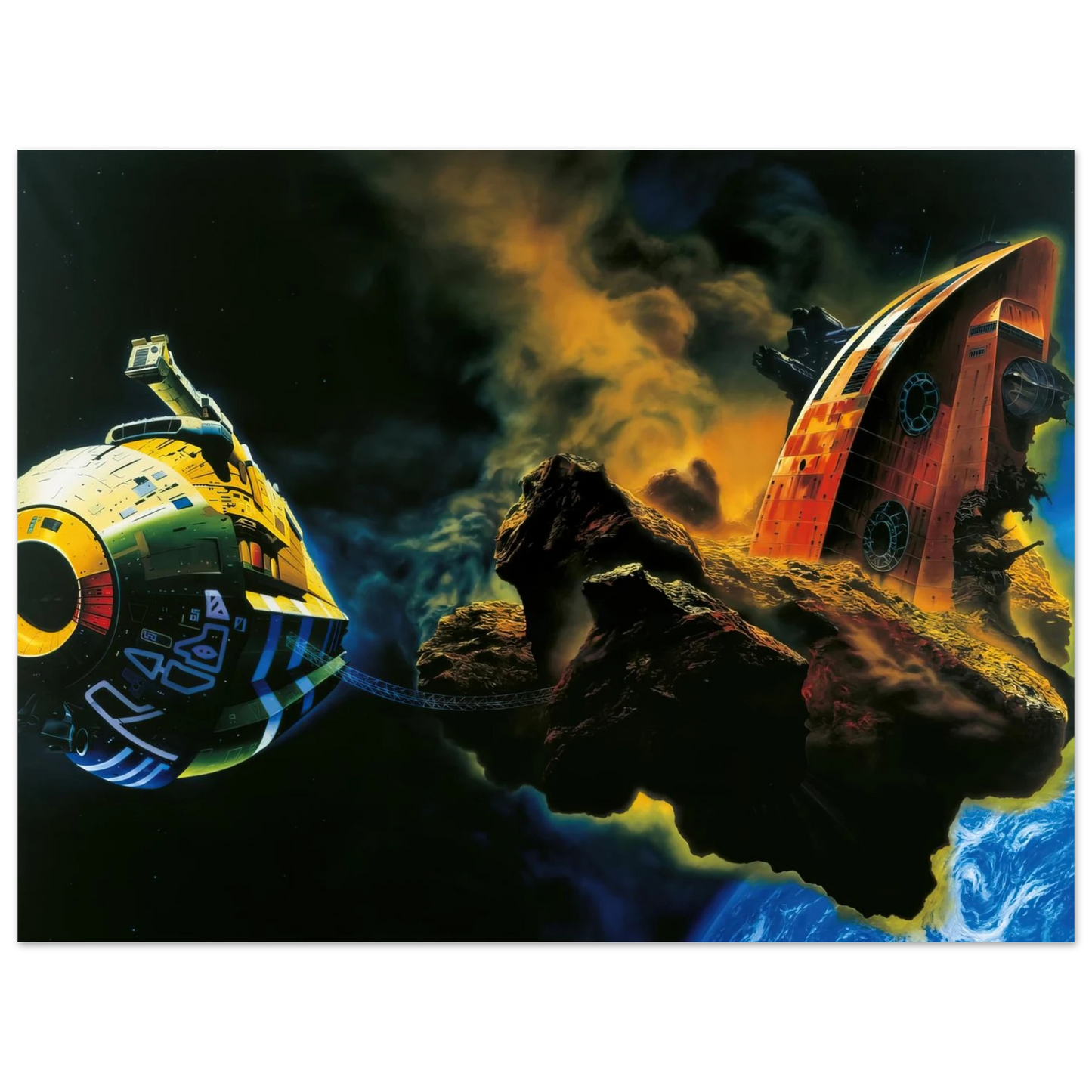 Chris Foss - Chris Foss 75x100 cm / 30x40inches Fine Art Poster