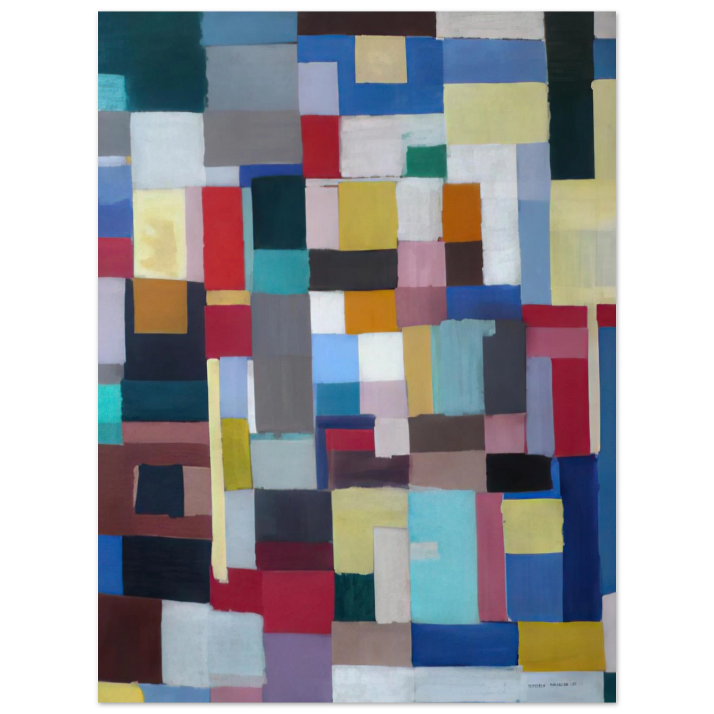 Giorgio Cavallon - Untitled - 1947 75x100 cm / 30x40inches Fine Art Poster