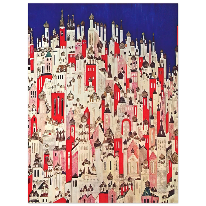 Natalia Goncharova - Design for final backcloth - 1926 75x100 cm / 30x40inches Fine Art Poster
