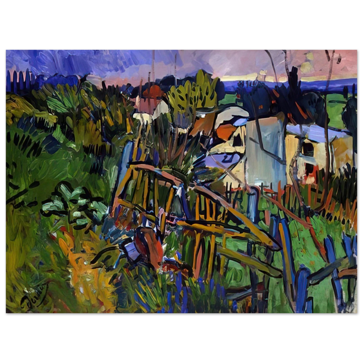 Andre Derain - LANDSCAPE 1906 75x100 cm / 30x40inches Fine Art Poster