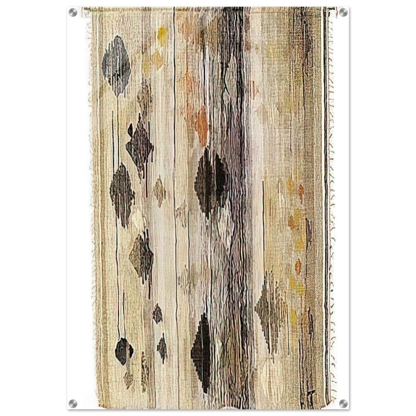 FLOATING SHAPES 1958 - Lenore Tawney Acrylic Print - 70x100 cm / 28x40″ inches | Lenore Tawney Wall Art | Lenore Tawney Prints