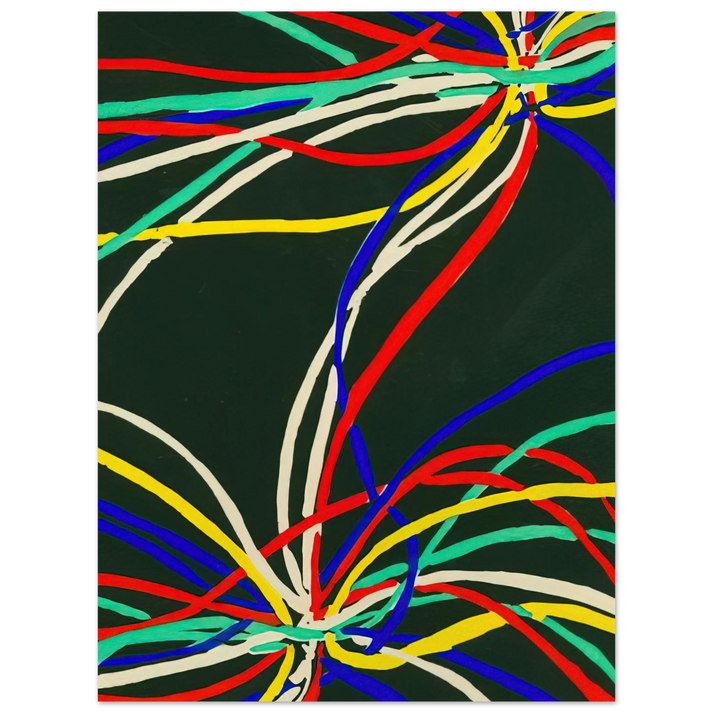 Sonia Delaunay - COMPOSITIONS COULEURS IDEES 75x100 cm / 30x40inches Fine Art Poster