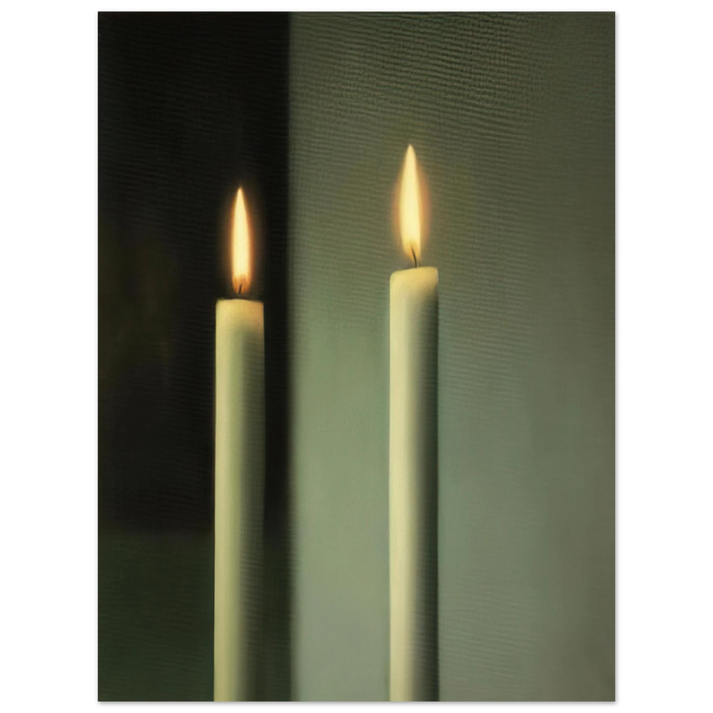 Gerhard Richter - CANDLES 75x100 cm / 30x40inches Fine Art Poster