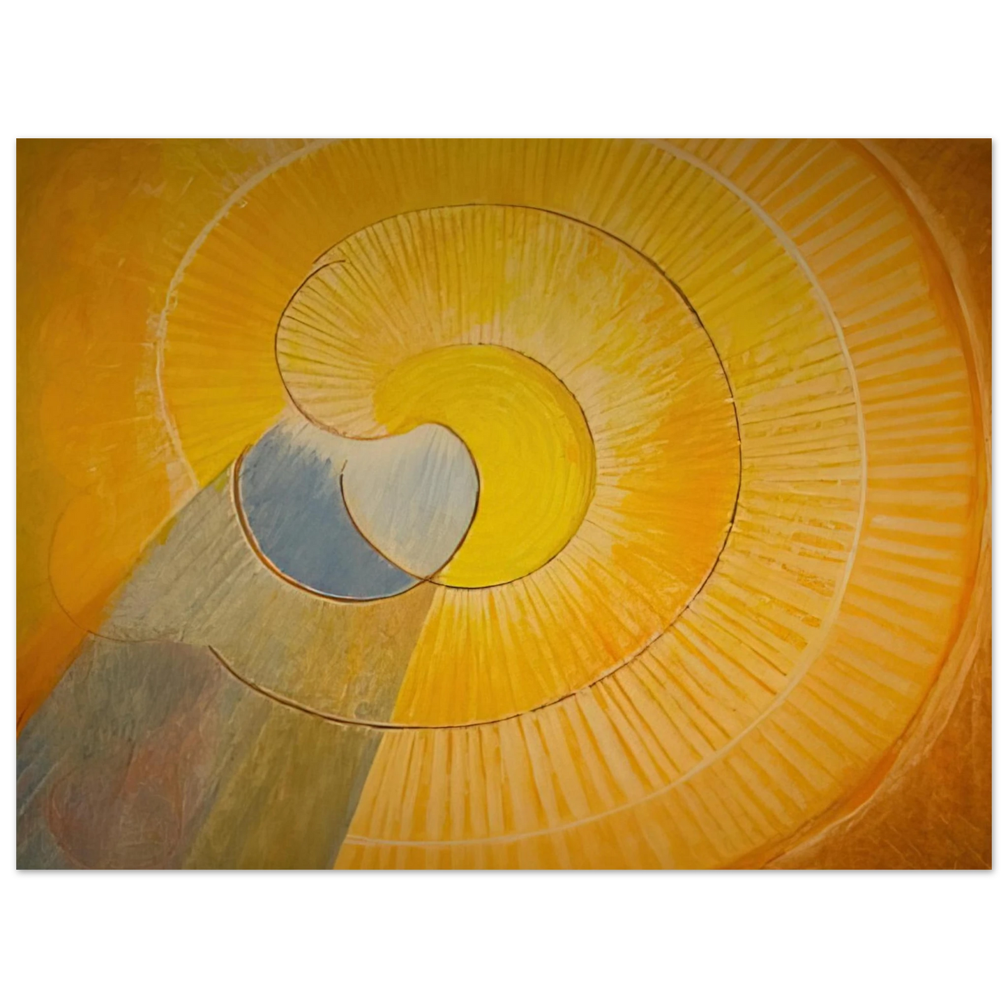 Lawren Harris - Abstraction - 1964 75x100 cm / 30x40inches Fine Art Poster