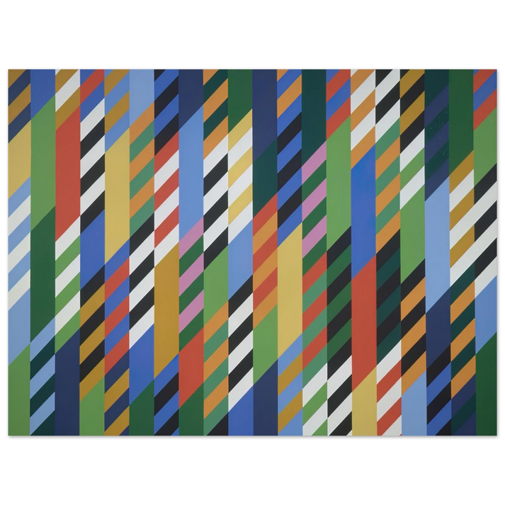 Bridget Riley - CONVERSATION 1992 75x100 cm / 30x40inches Fine Art Poster