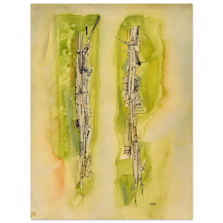 Wols - Untitled - 1940 75x100 cm / 30x40inches Fine Art Poster