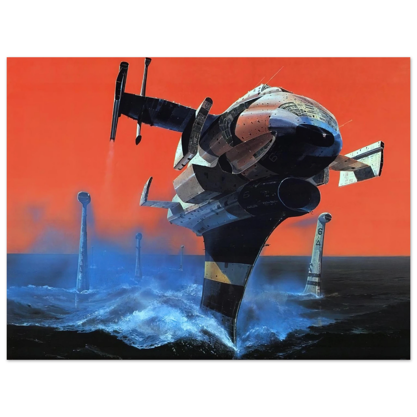 Chris Foss - Chris Foss 75x100 cm / 30x40inches Fine Art Poster