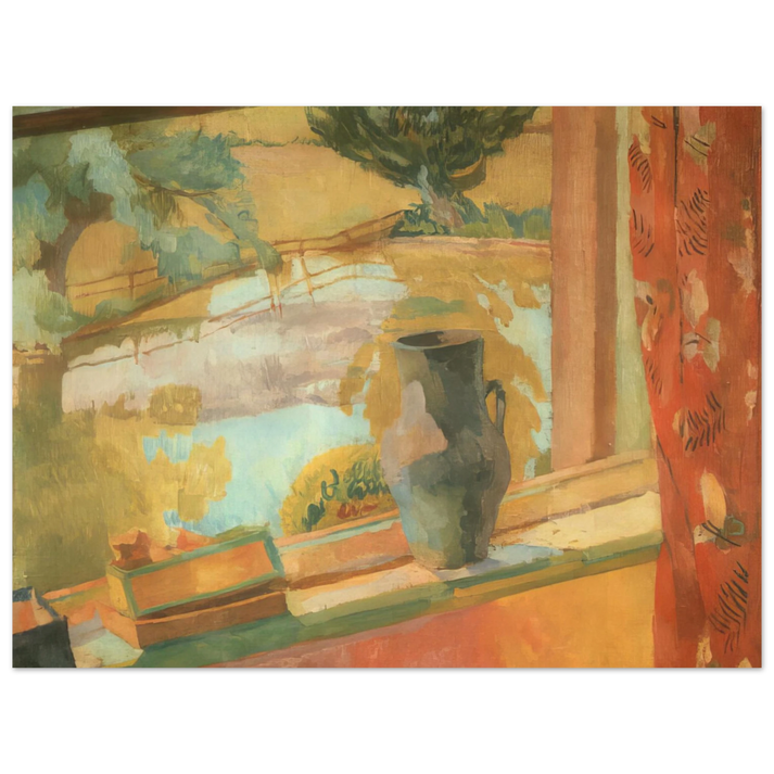 Vanessa Bell - VIEW OF THE POND AT CHARLESTON 1919 75x100 cm / 30x40inches Fine Art Poster