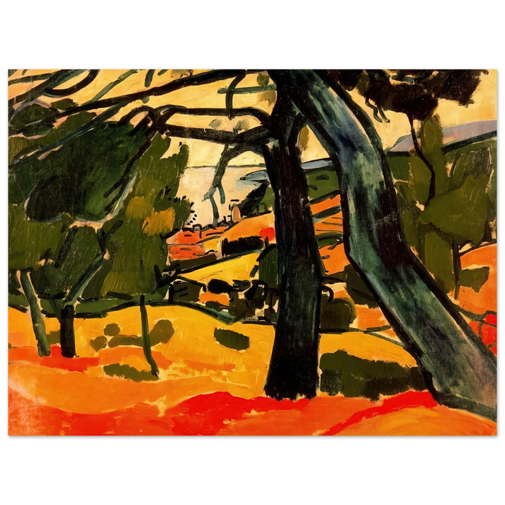 Andre Derain - LANDSCAPE 1907 1 75x100 cm / 30x40inches Fine Art Poster