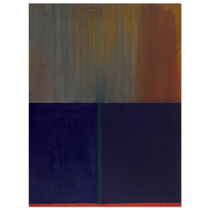 John Hoyland - 12.12.68 - 1969 75x100 cm / 30x40inches Fine Art Poster