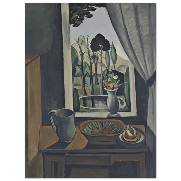 Andre Derain - WINDOW AT VERS 1912 75x100 cm / 30x40inches Fine Art Poster