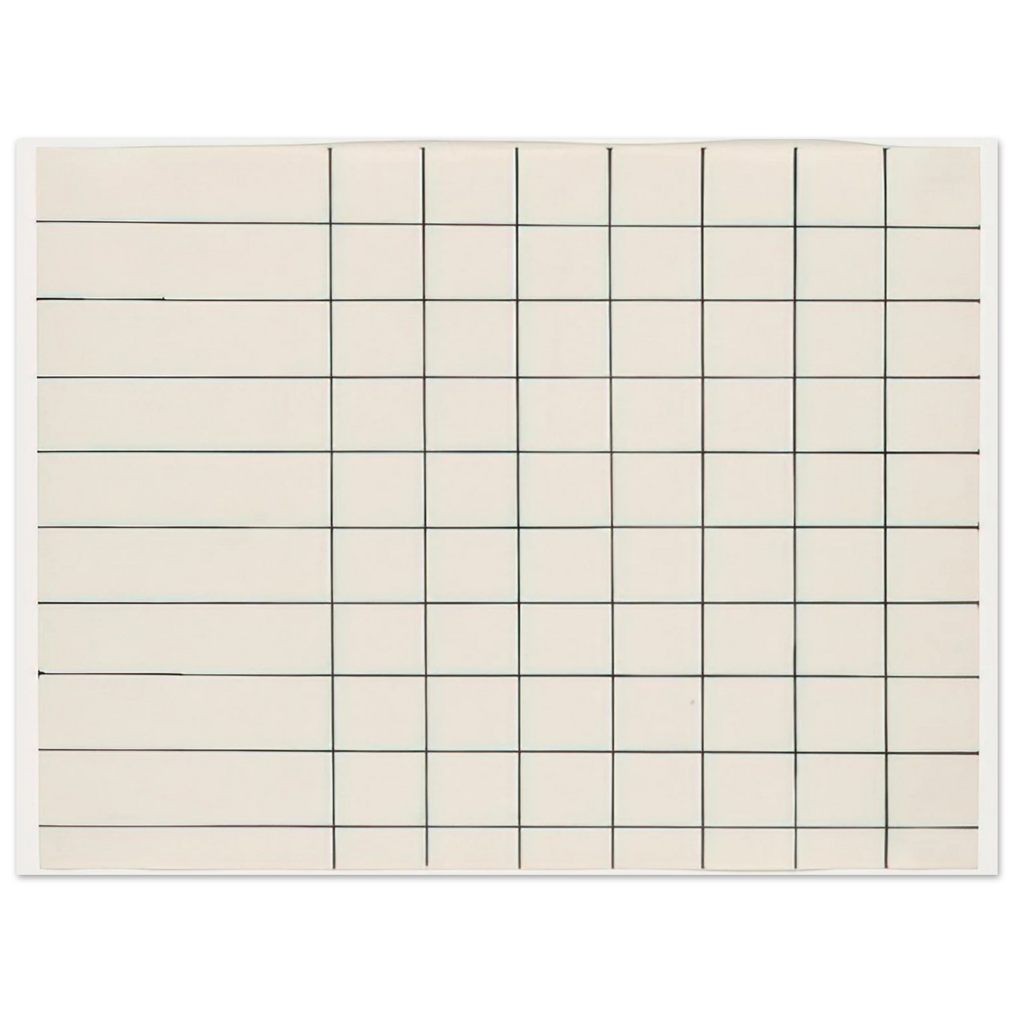 Ellsworth Kelly - Grid Lines from the series Line Form Color 75x100 cm / 30x40inches Fine Art Poster
