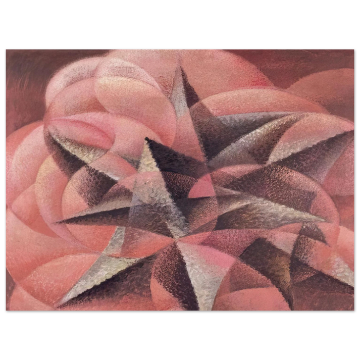 Gerardo Dottori - Armonie di forme contrarie - 1935 75x100 cm / 30x40inches Fine Art Poster