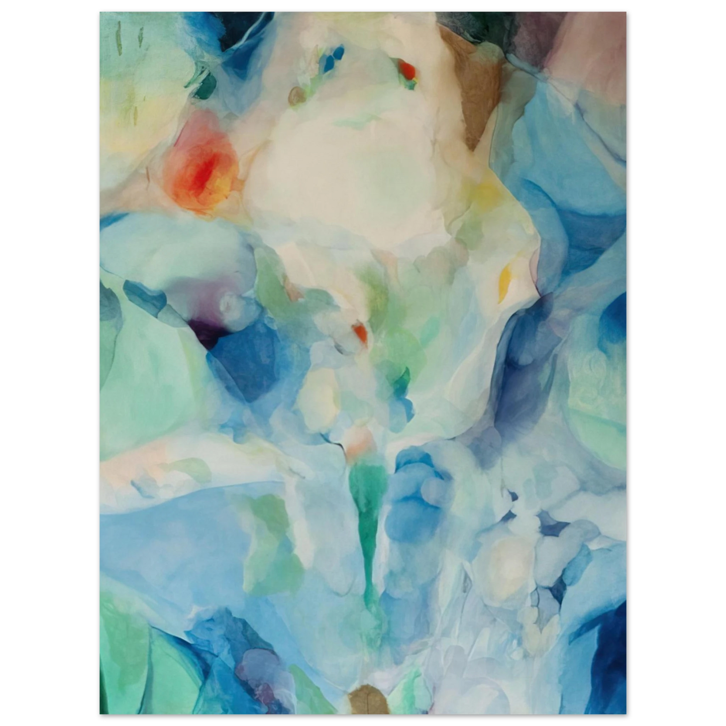 Alice Baber - Before Songs 75x100 cm / 30x40inches Fine Art Poster