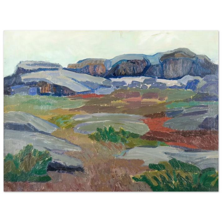 Tove Jansson - View from Pellinge - Expressionism 75x100 cm / 30x40inches Fine Art Poster