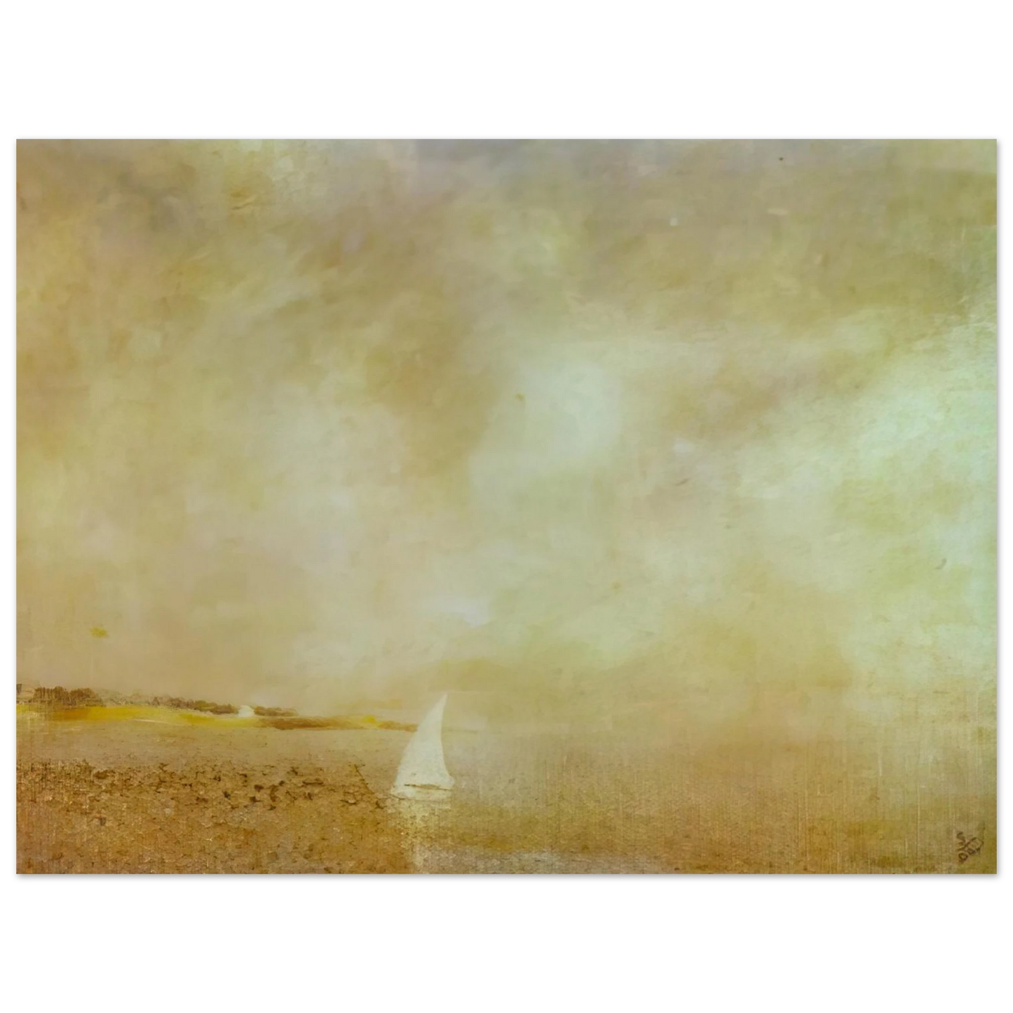 Salvador Dali - BAY OF CADAQUES 75x100 cm / 30x40inches Fine Art Poster