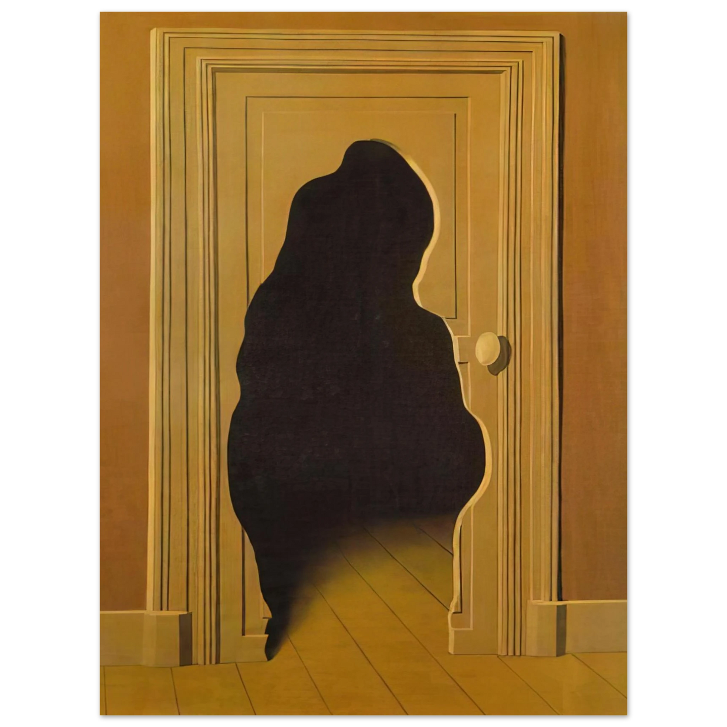 Rene Magritte - UNEXPECTED ANSWER 1933 75x100 cm / 30x40inches Fine Art Poster