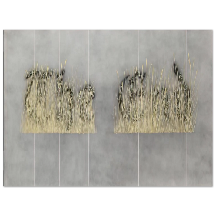 Edward Ruscha - THE FINAL END 1992 75x100 cm / 30x40inches Fine Art Poster