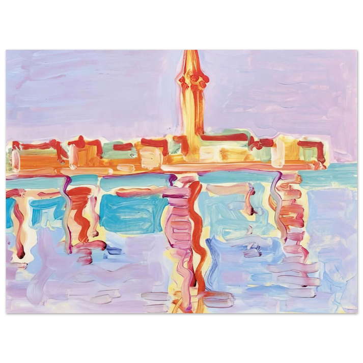 Charles Lapicque - Untitled - 1955 75x100 cm / 30x40inches Fine Art Poster