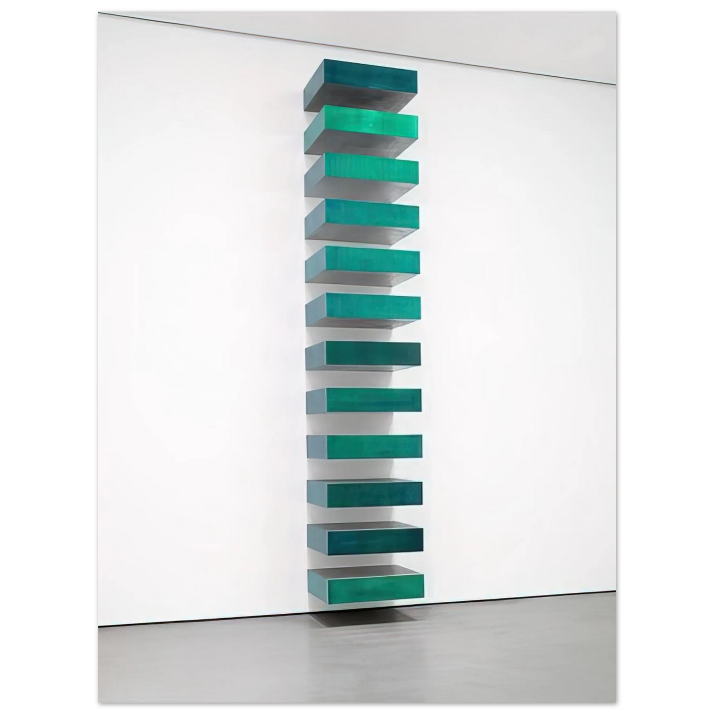 Donald Judd - Untitled - 1967 75x100 cm / 30x40inches Fine Art Poster