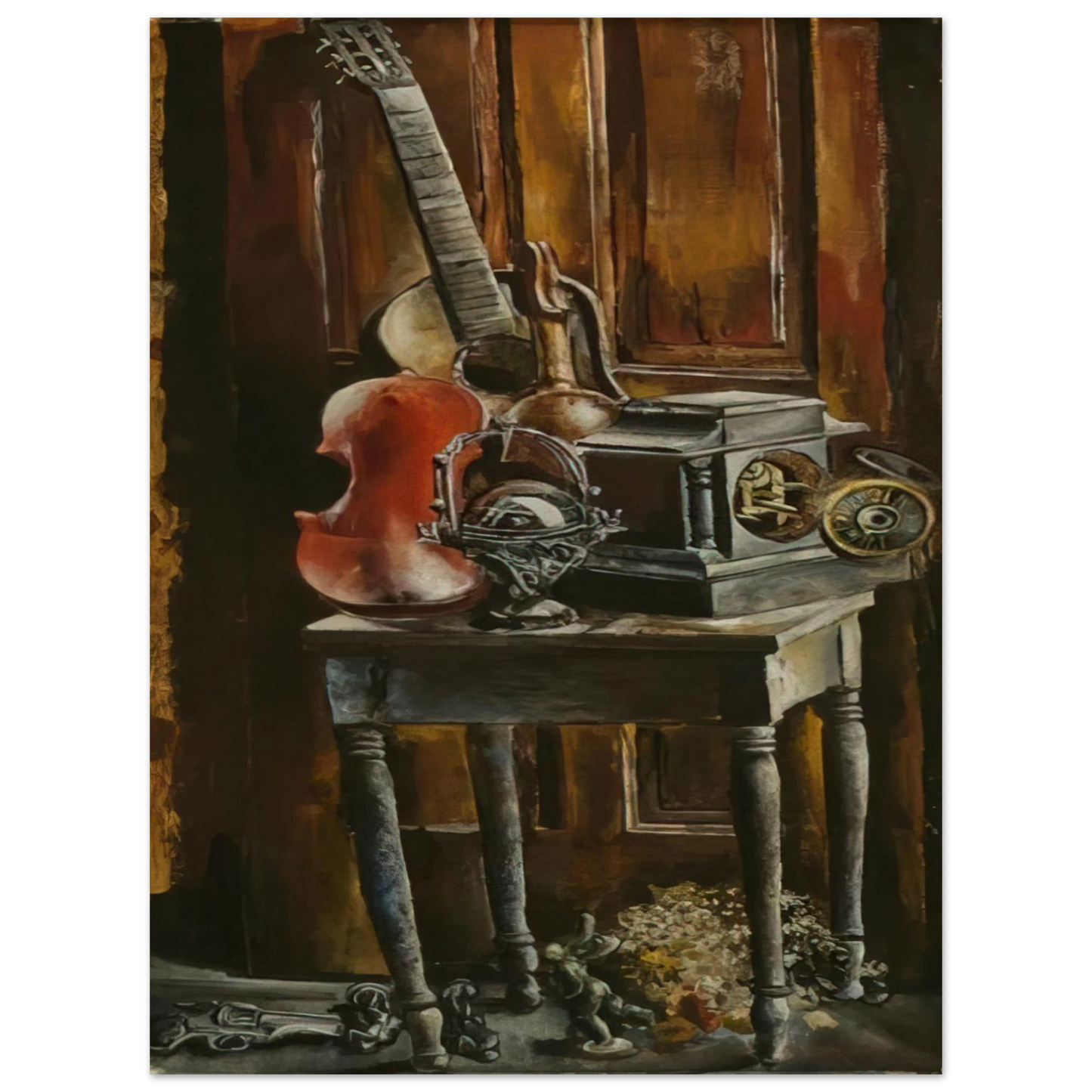 Ivan Albright - THIS ICHNOLITE OF MINE 75x100 cm / 30x40inches Fine Art Poster