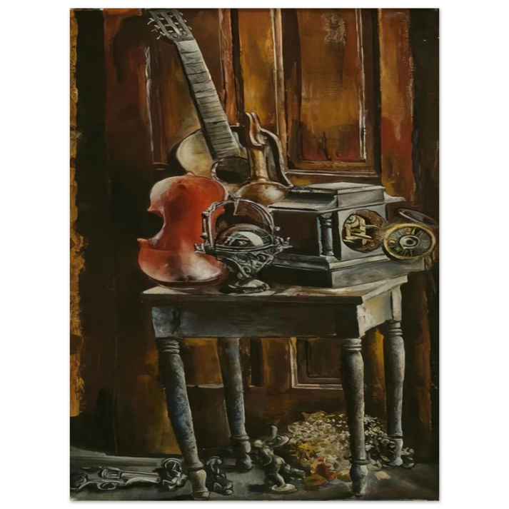 Ivan Albright - THIS ICHNOLITE OF MINE 75x100 cm / 30x40inches Fine Art Poster
